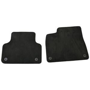 Genuine Audi Q7 Front Floor Mats Carpet Driver Passenger Set 2 Black 16 17 18 19